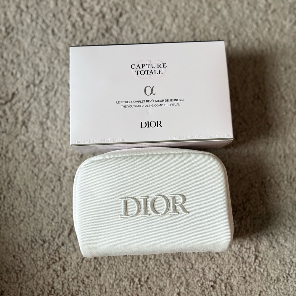 Dior cosmetic bag